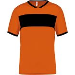 Maillot manches courtes enfant Orange / Black - 4/6