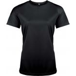 T-shirt femme manches courtes sport PA439 - Black