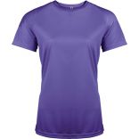 T-shirt femme manches courtes sport PA439 - Violet