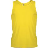 Débardeur homme sport PA441 - True Yellow