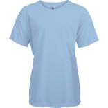 T-shirt enfant manches courtes sport PA445 - Sky Blue