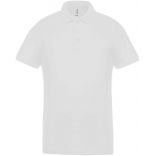 Polo homme piqué performance PA489 - White / White