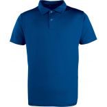 Polo respirant bouton pression Coolchecker PR612 - Royal Blue