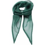 Foulard mousseline PR740 - Bottle Green