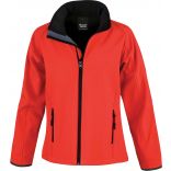 Veste Softshell femme Printable R231F - Red / Black