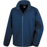 Veste Softshell homme Printable R231M - Navy / Navy de face