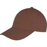 Casquette 6 panneaux Memphis - Chocolate Brown