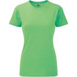 T-shirt femme polycoton col rond RU165F - Green Marl