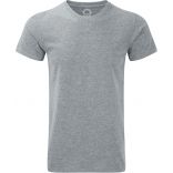 T-shirt polycoton col rond RU165M - Silver Marl