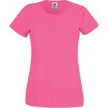 T-shirt femme manches courtes Original-T SC61420 - Fuchsia de face