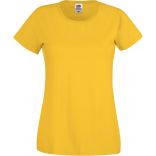 T-shirt femme manches courtes Original-T SC61420 - Sunflower yellow de face