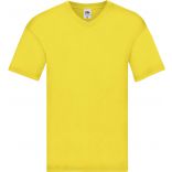 T-shirt homme col V Original-T SC61426 - Yellow