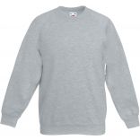 Sweat-shirt enfant manches raglan SC62039 - Heather Grey