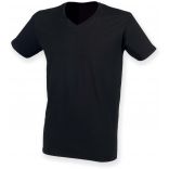 T-shirt homme col V Feel Good SFM122 - Black