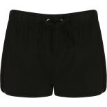 Short Femme Rétro SK069 - Black / Black