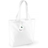 Sac shopping totebag coton bio W180 - White - 35 x 32 x 12 cm