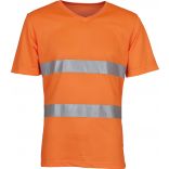 T-shirt haute visibilité HVJ910 - Hi Vis Orange