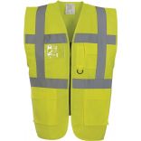 Gilet multifonction haute visibilité HVW801 - Hi Vis Yellow