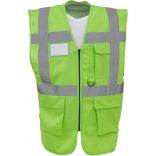 Gilet multifonction haute visibilité HVW801 - Lime